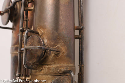 King New Voll True Baritone Original Silver Plate Near Mint Insane