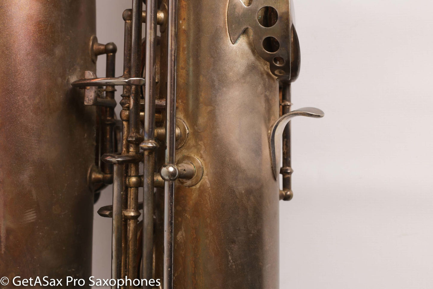 King New Voll True Baritone Original Silver Plate Near Mint Insane