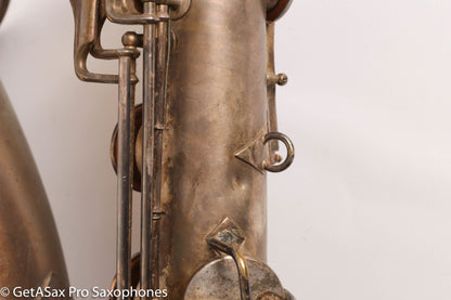 King New Voll True Baritone Original Silver Plate Near Mint Insane