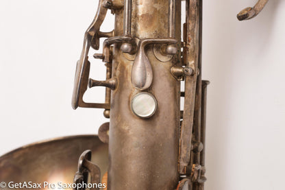 King New Voll True Baritone Original Silver Plate Near Mint Insane