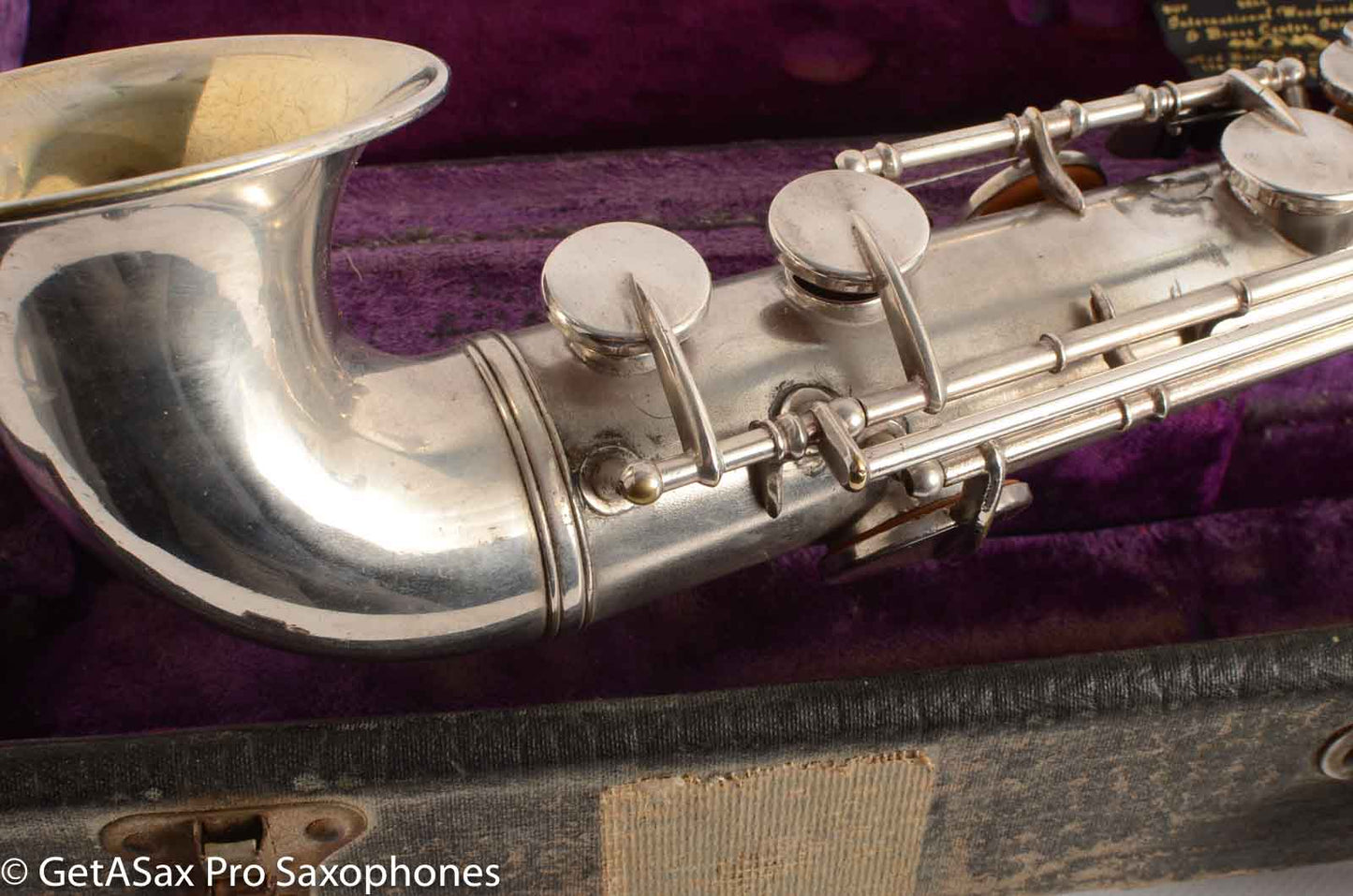 King Saxello Soprano Silver Plate 71xxx Great Deal!