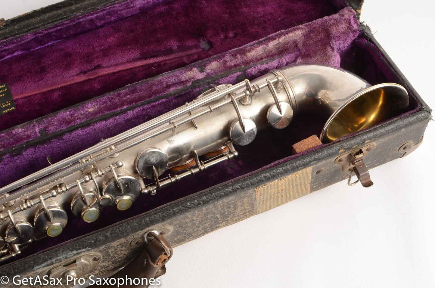 King Saxello Soprano Silver Plate 71xxx Great Deal!