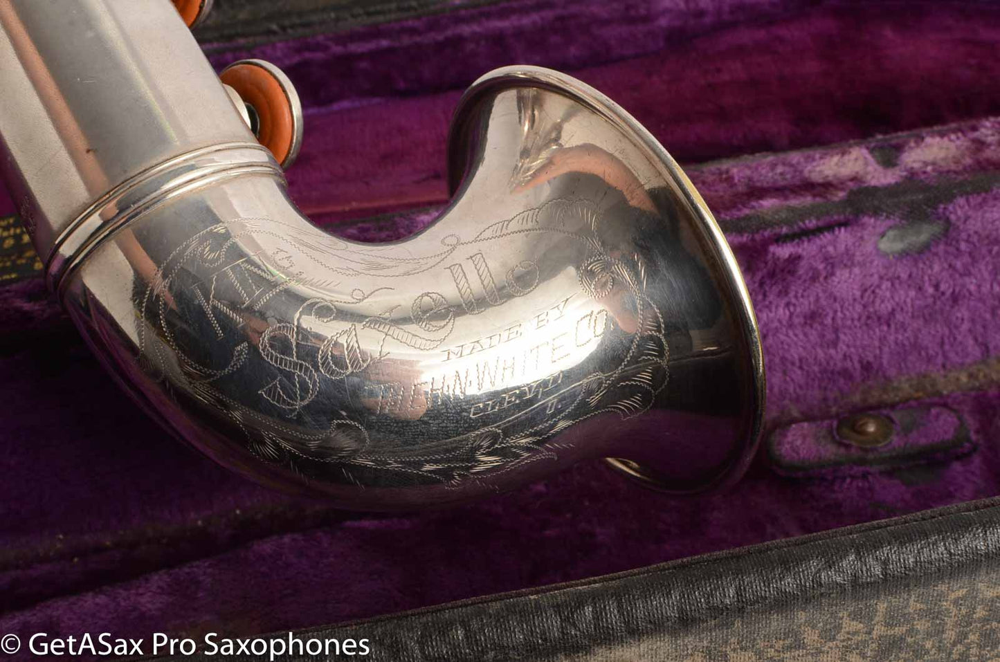 King Saxello Soprano Silver Plate 71xxx Great Deal!