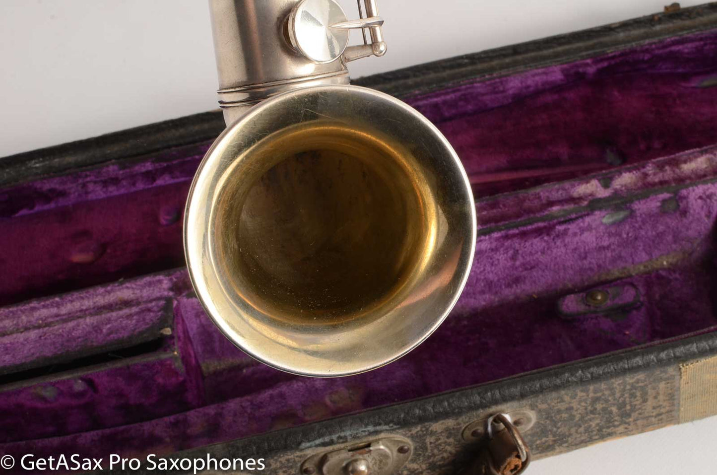 King Saxello Soprano Silver Plate 71xxx Great Deal!