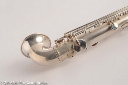 King Saxello Soprano Tipped Bell Bent Neck Near Pristine Silver Plate