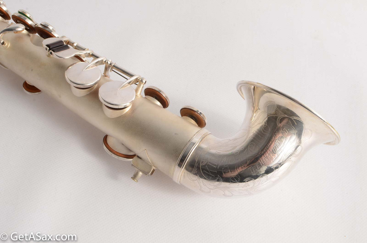 King Saxello Original Silver 83xxx Great Shape