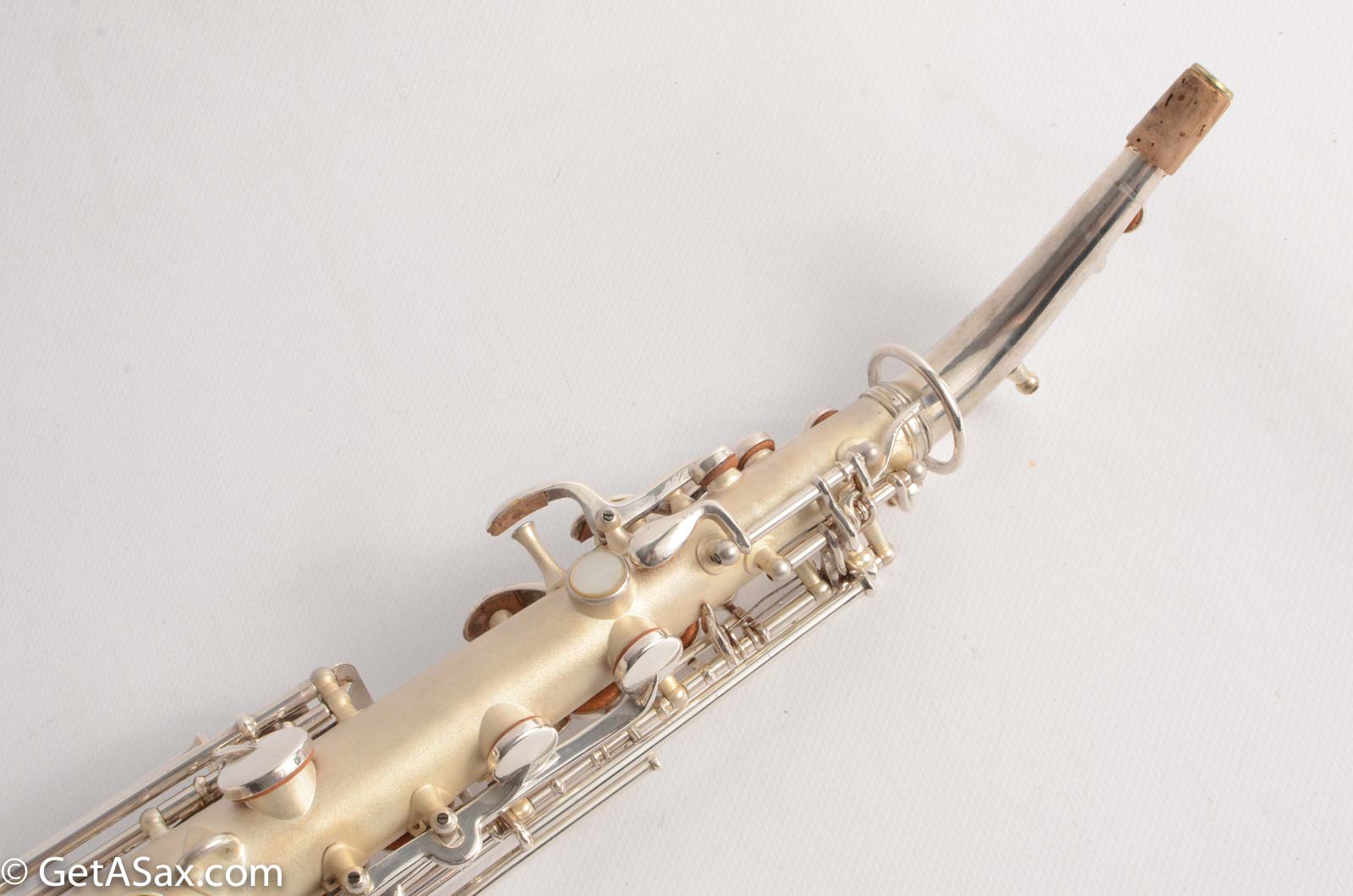 King Saxello Original Silver 83xxx Great Shape – GETASAX