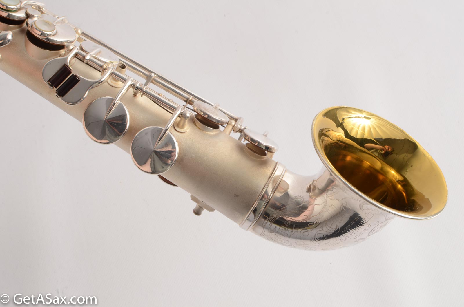 King Saxello Original Silver 83xxx Great Shape – GETASAX