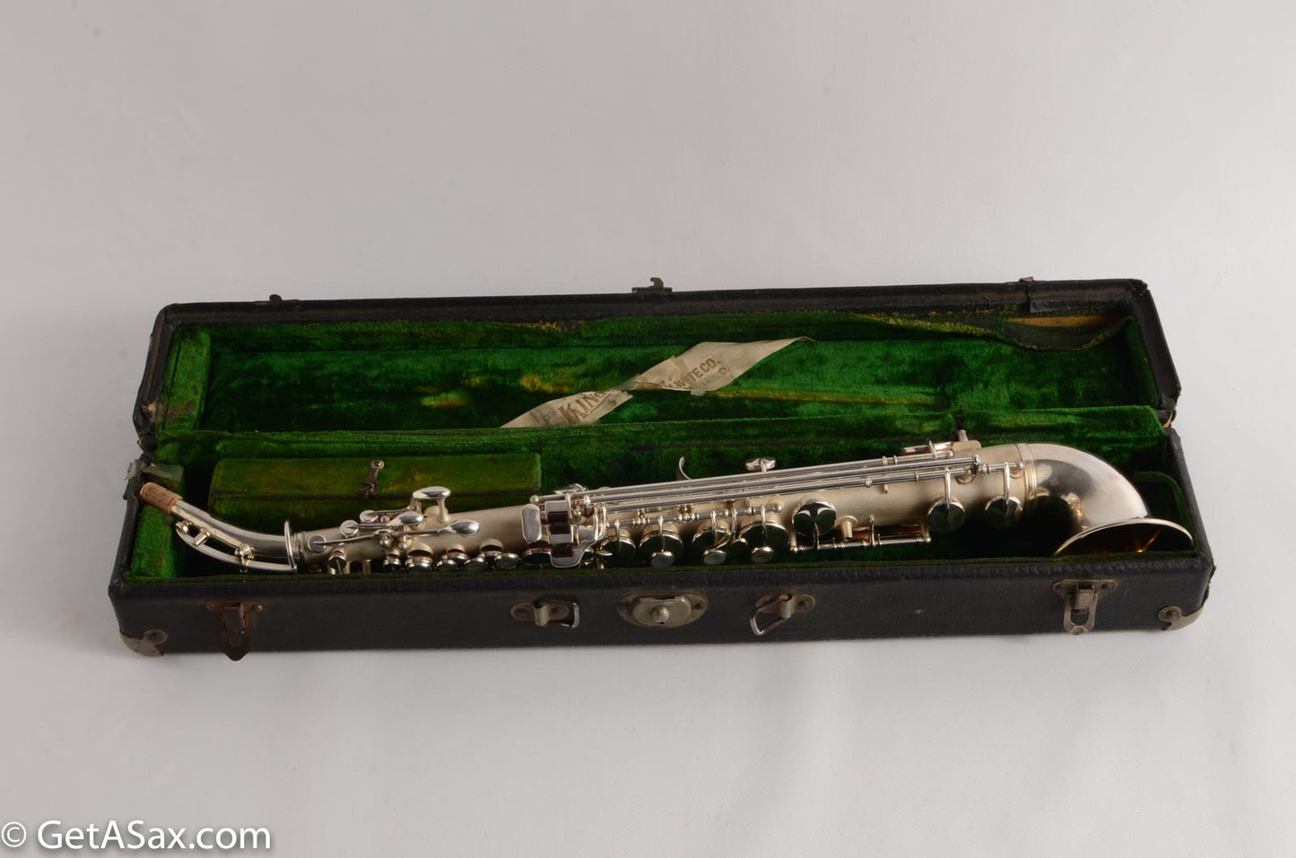 King Saxello Original Silver 83xxx Great Shape