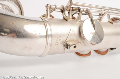 King Saxello Soprano Original Silver Old Pads Nice! 72266