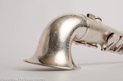 King Saxello Soprano Original Silver Old Pads Nice! 72266