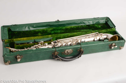 King Saxello Soprano Original Silver Old Pads Nice! 72266