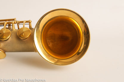 King Saxello Soprano Bent Neck and Bell Original GOLD Plate Fresh Overhaul!