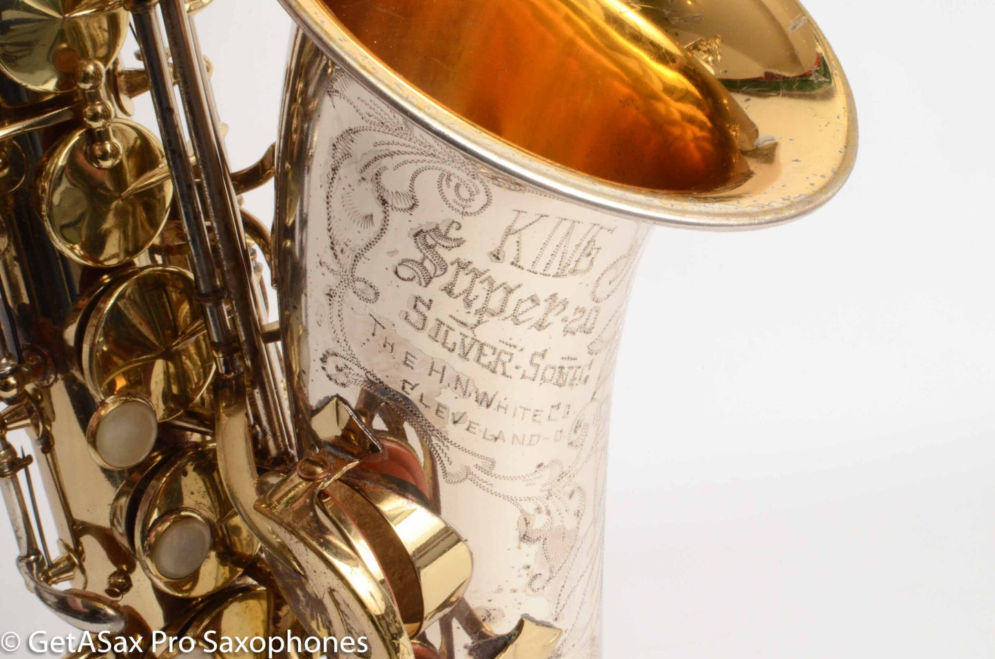 King SilverSonic Alto 1962 Original Lacquer Fresh Pads Excellent Condition 390796