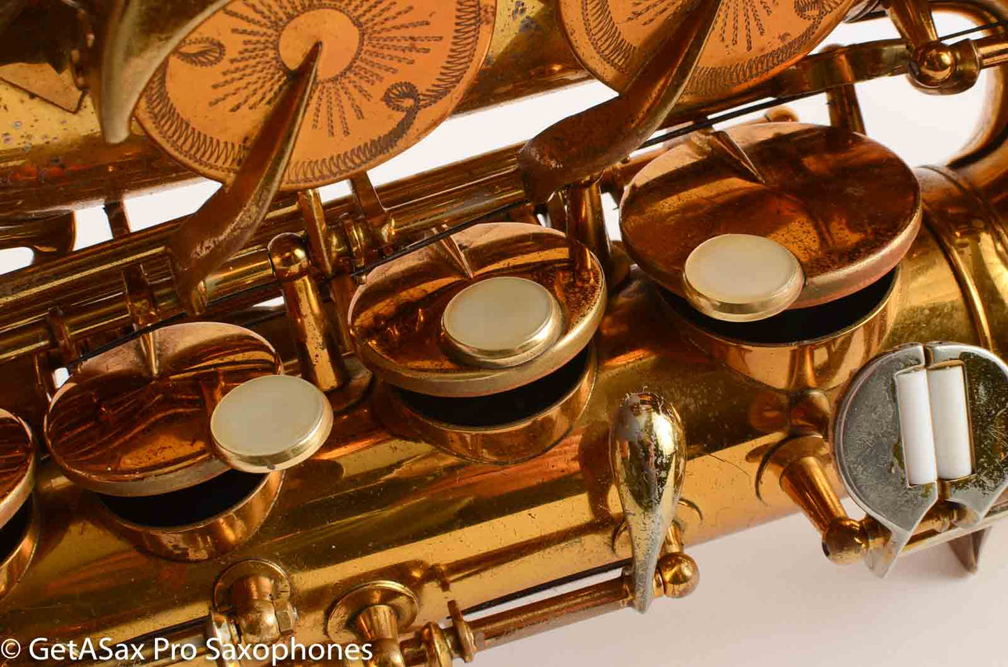 King SilverSonic Super 20 Alto Saxophone Original with Gold Leaf Fresh Overhaul! 346933