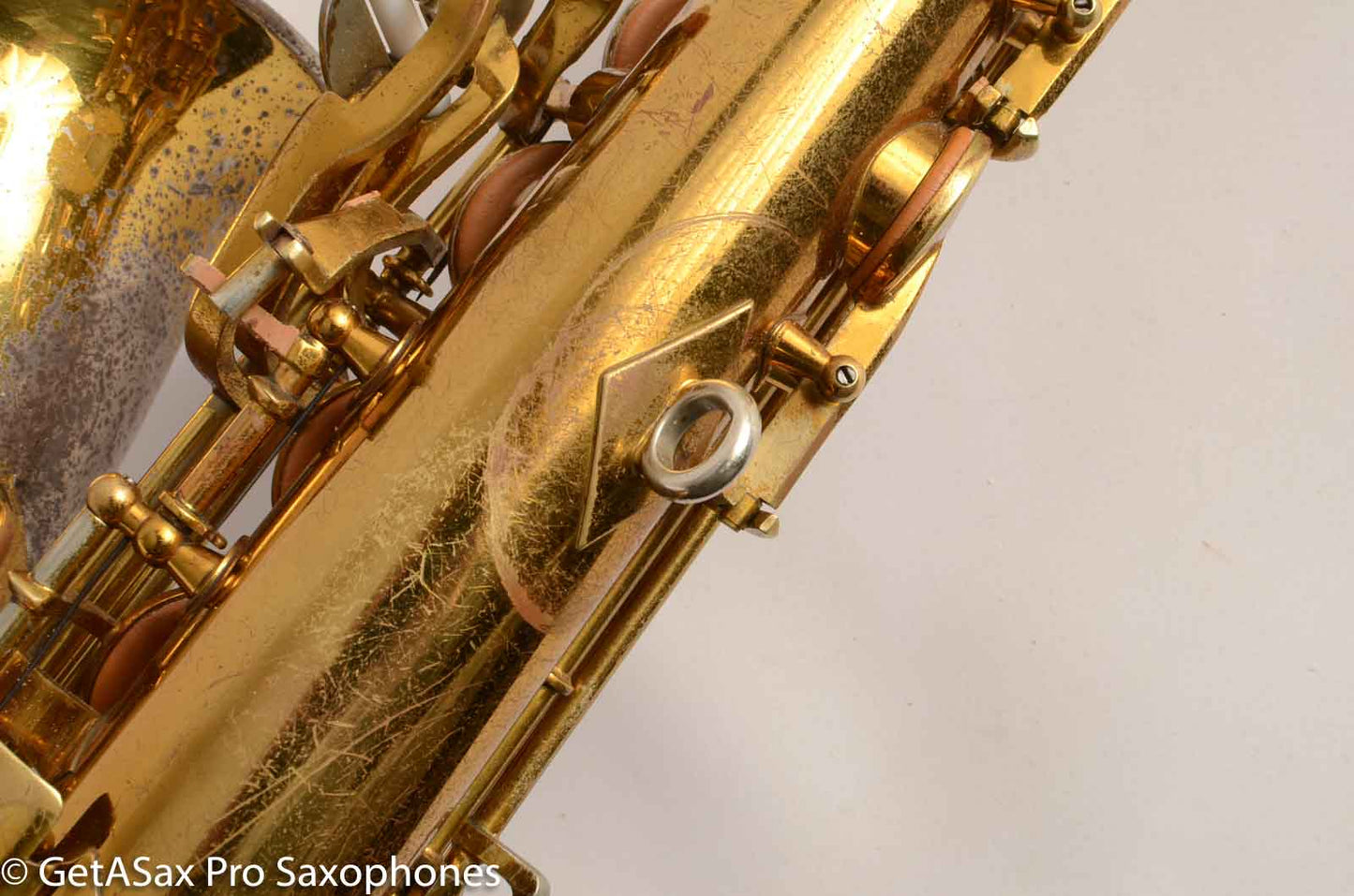 King SilverSonic Super 20 Alto Saxophone Original with Gold Leaf Fresh Overhaul! 346933