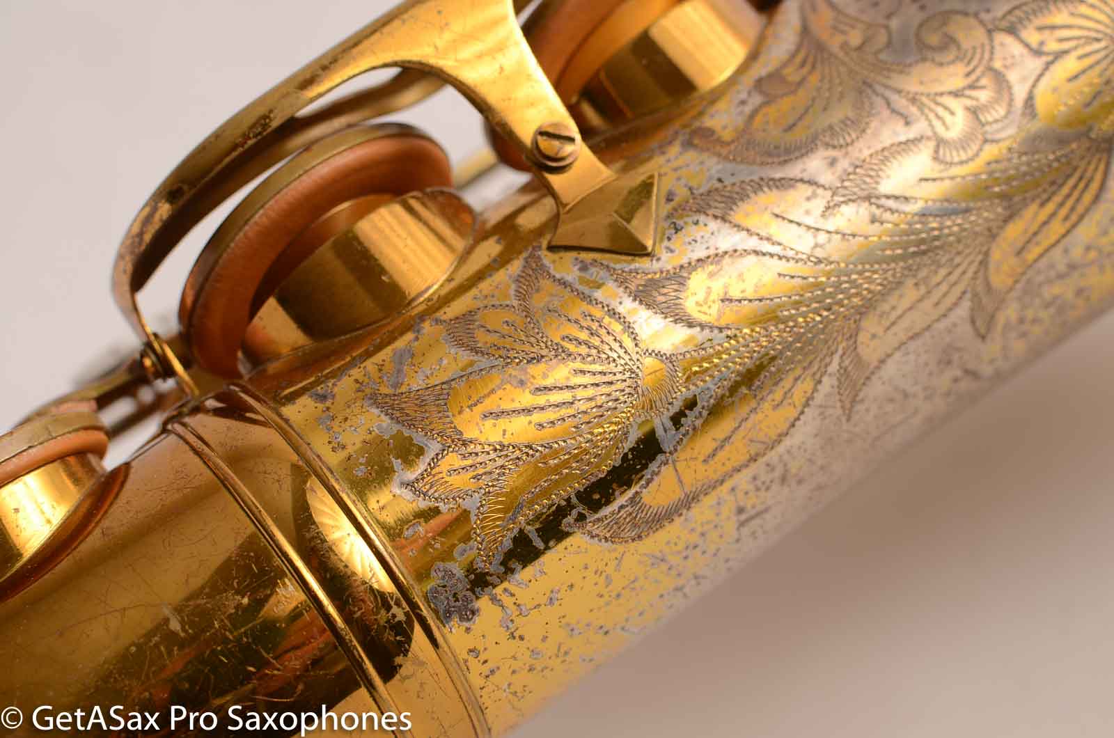 King SilverSonic Super 20 Alto Saxophone Original with Gold Leaf
