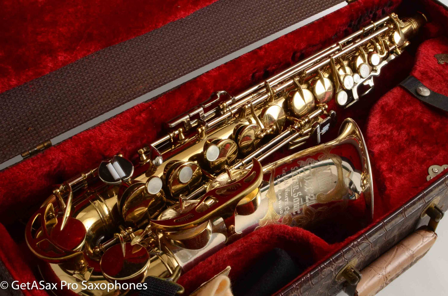 King SilverSonic Alto Near Mint with Gold in the Engraving - Early Series III 358843