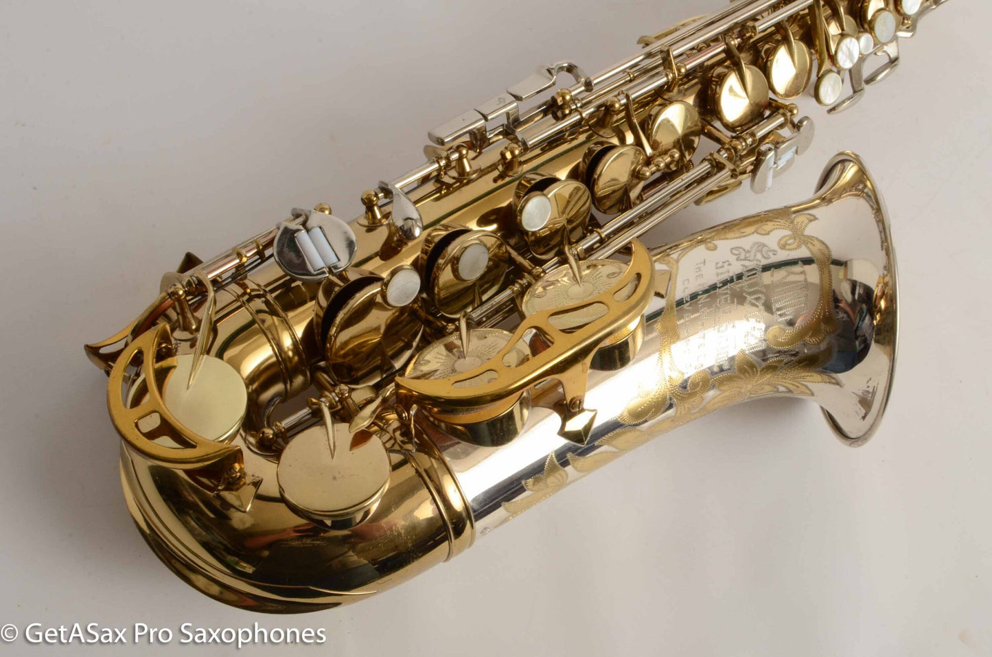 King SilverSonic Alto Near Mint with Gold in the Engraving - Early Series III 358843