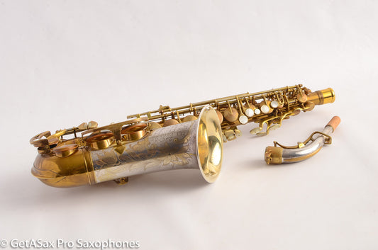 King Full Pearls SilverSonic Alto 303030 Fresh Matt Stohrer Overhaul Original Lacquer Charlie Parker Vintage!