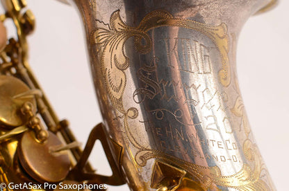 King Full Pearls SilverSonic Alto 303030 Fresh Matt Stohrer Overhaul Original Lacquer Charlie Parker Vintage!