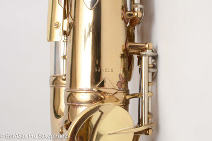 King SilverSonic Alto Original Lacquer Late Serial Beautiful! 534816