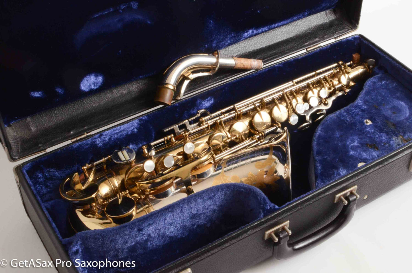 King SilverSonic Alto Original Lacquer Late Serial Beautiful! 534816