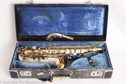 King SilverSonic Super 20 Alto Saxophone Original Lacquer Excellent Condition 411063