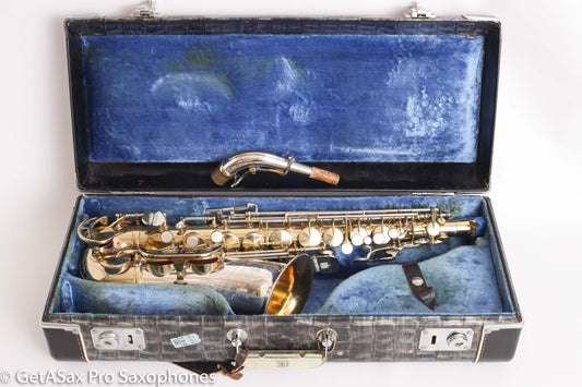 King SilverSonic Super 20 Alto Saxophone Original Lacquer Excellent Condition 411063