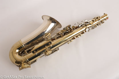 King SilverSonic Super 20 Alto Saxophone Original Lacquer Excellent Condition 411063