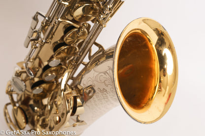 King SilverSonic Super 20 Alto Saxophone Original Lacquer Excellent Condition 411063