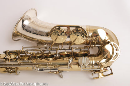 King SilverSonic Super 20 Alto Saxophone Original Lacquer Excellent Condition 411063