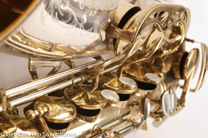 King SilverSonic Super 20 Alto Saxophone Original Lacquer Excellent Condition 411063