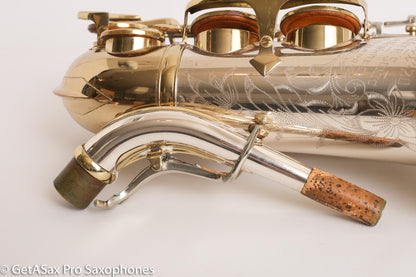 King SilverSonic Super 20 Alto Saxophone Original Lacquer Excellent Condition 411063