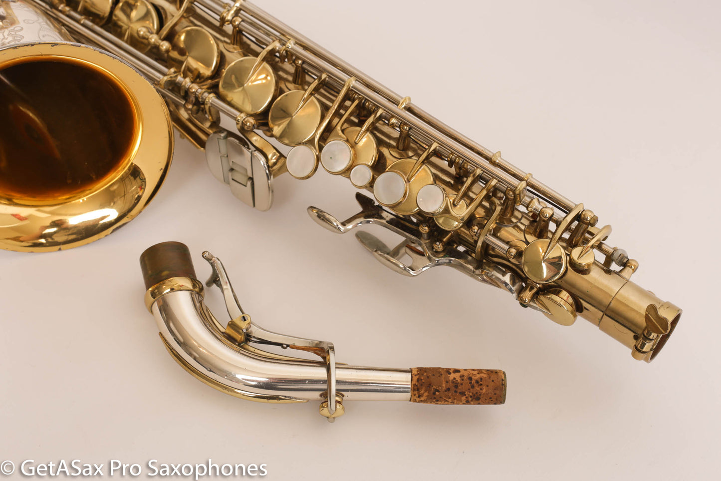 King SilverSonic Super 20 Alto Saxophone Original Lacquer Excellent Condition 411063