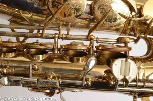 King SilverSonic Super 20 Cleveland Alto Sax with Gold 415048