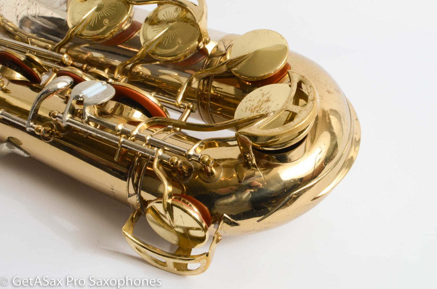 King SilverSonic Tenor Cleveland ‘Series III’ Double Socket Neck Good Pads Plays Great! 376648