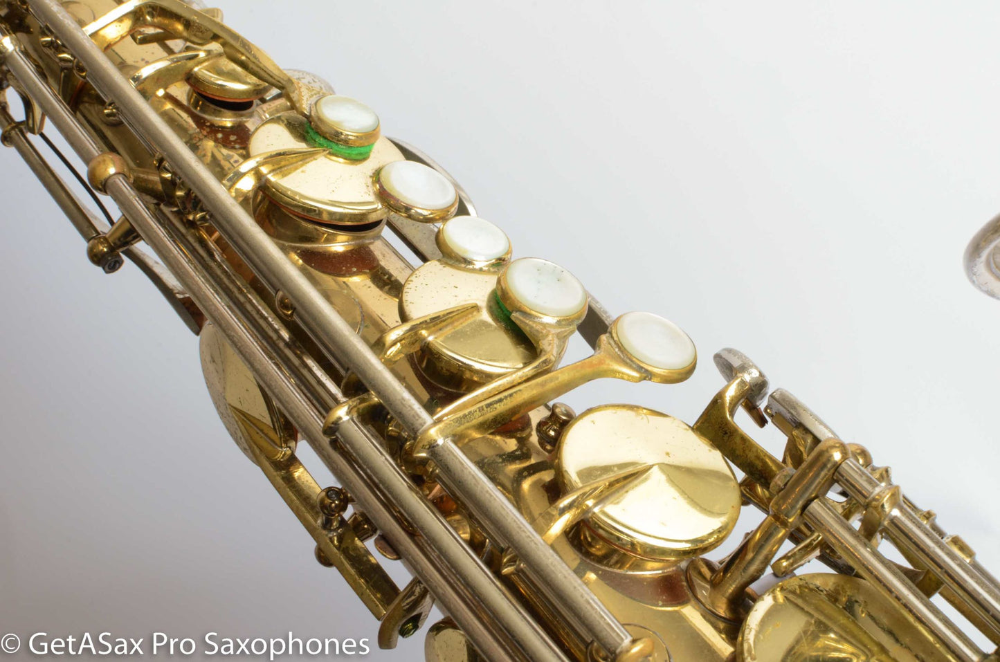 King SilverSonic Tenor Cleveland ‘Series III’ Double Socket Neck Good Pads Plays Great! 376648