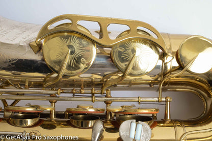 King SilverSonic Tenor Cleveland ‘Series III’ Double Socket Neck Good Pads Plays Great! 376648