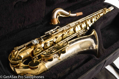 King SilverSonic Tenor Cleveland ‘Series III’ Double Socket Neck Good Pads Plays Great! 376648