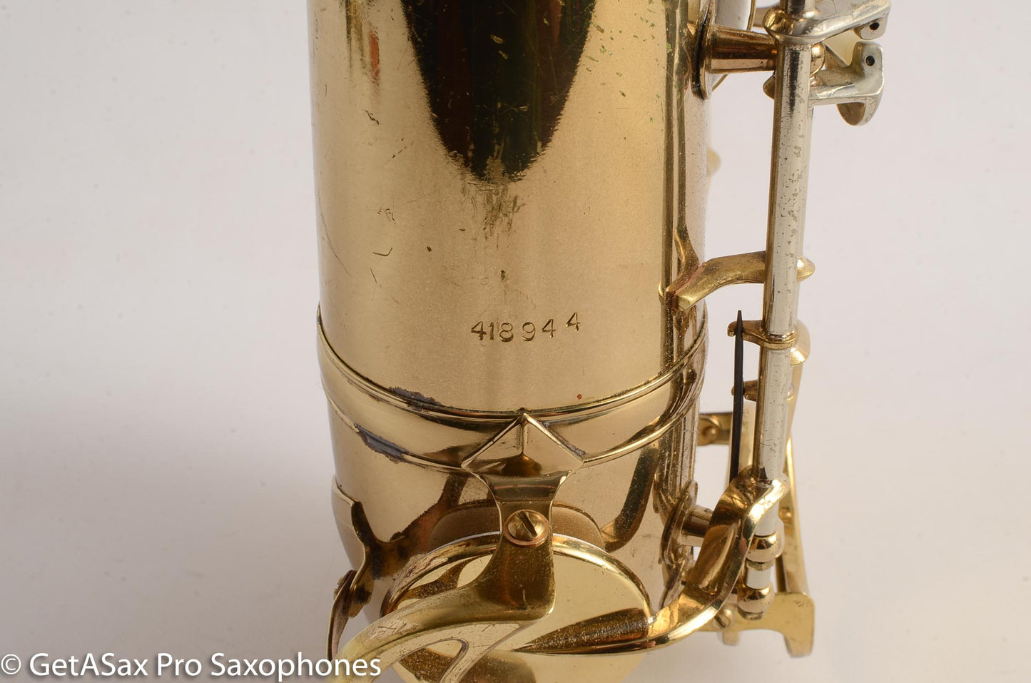 King SilverSonic Super 20 Tenor Saxophone Original Lacquer Fresh Overhaul! 418944