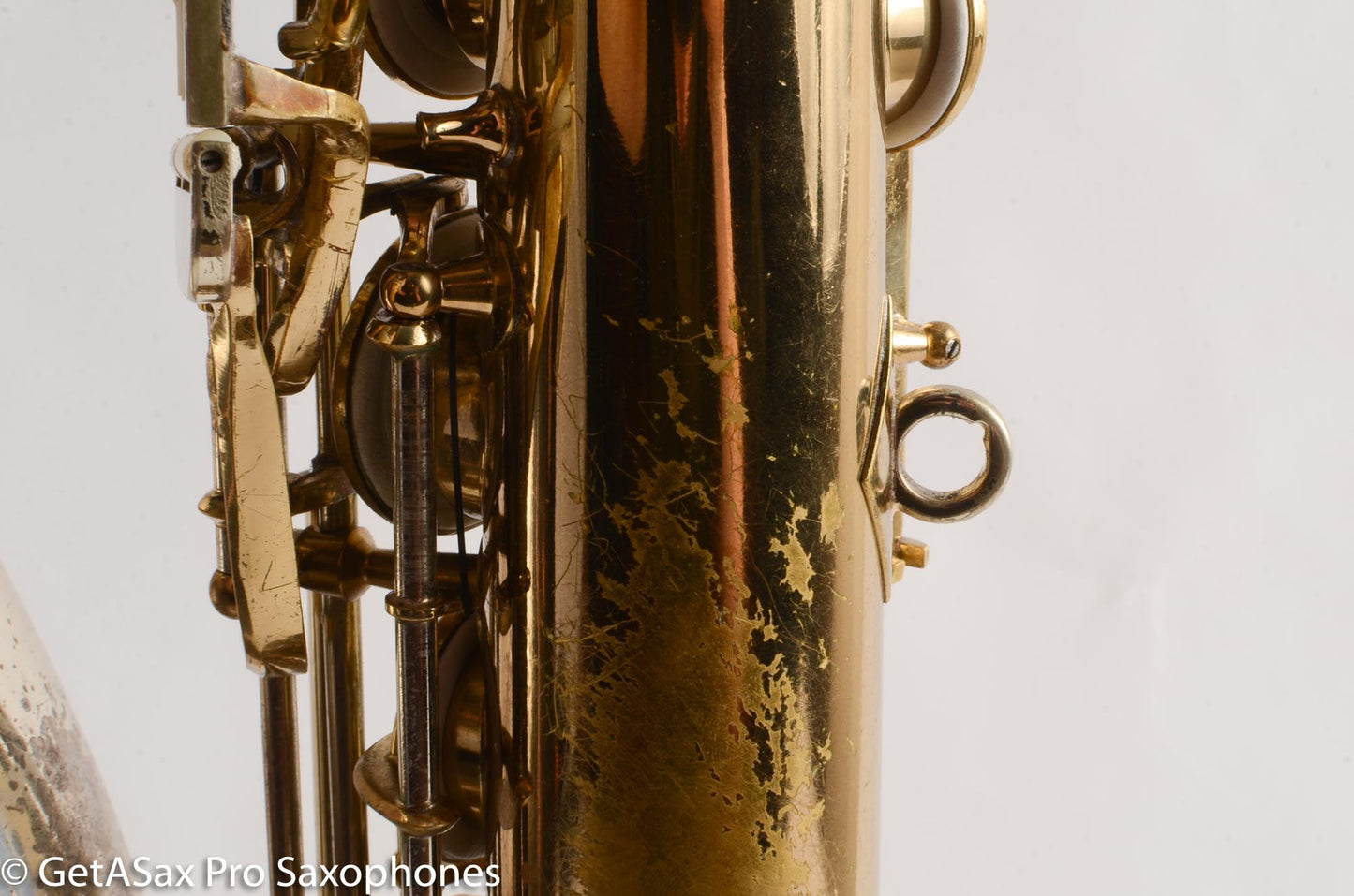 King SilverSonic Super 20 Tenor Saxophone Original Lacquer Fresh Overhaul! 418944