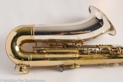 King SilverSonic Super 20 Tenor Saxophone Original Lacquer Fresh Overhaul! 418944