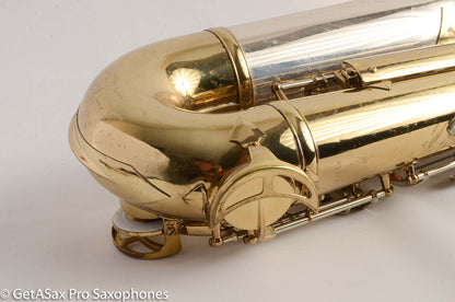 King SilverSonic Super 20 Tenor Saxophone Original Lacquer Fresh Overhaul! 418944