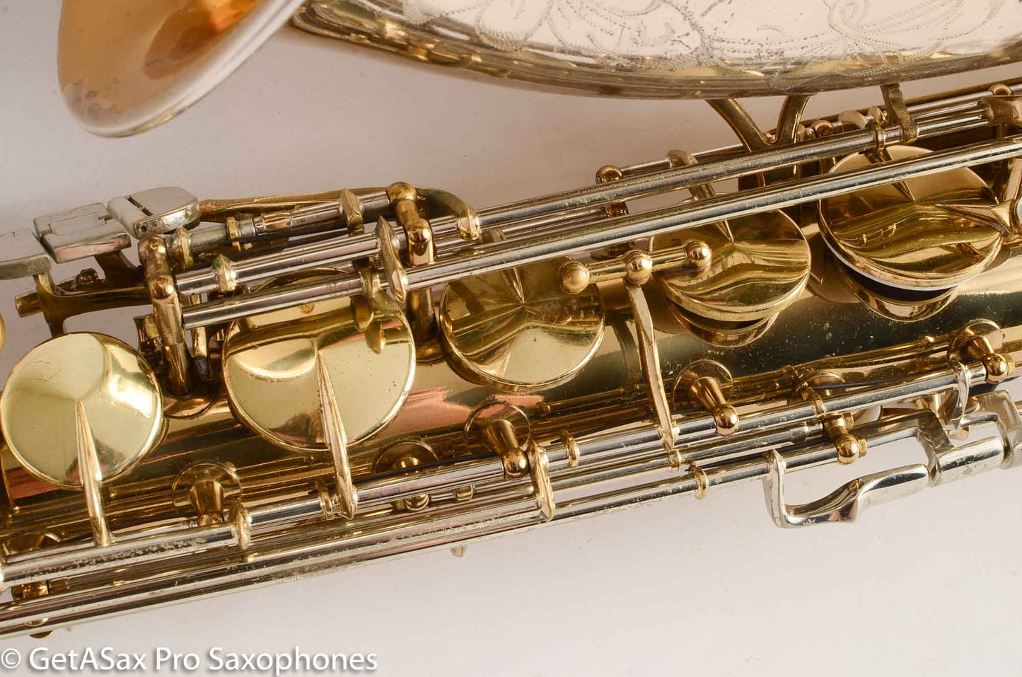 King SilverSonic Super 20 Tenor Saxophone Original Lacquer Fresh Overhaul! 418944