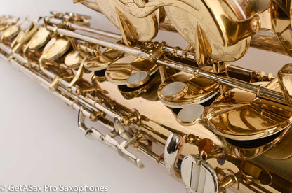 King SilverSonic Super 20 Tenor Saxophone Original Lacquer Fresh Overhaul! 418944