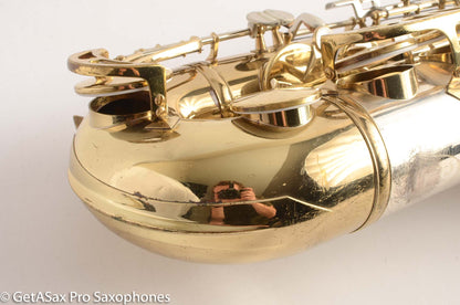 King SilverSonic Super 20 Tenor Saxophone Original Lacquer Fresh Overhaul! 418944