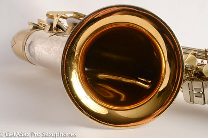 King SilverSonic Super 20 Tenor Saxophone Original Lacquer Fresh Overhaul! 418944