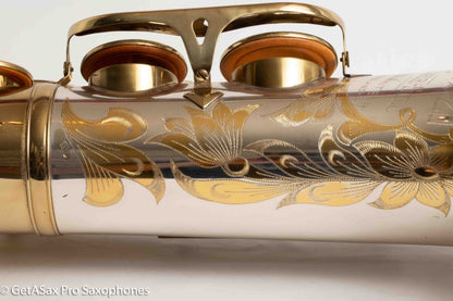 King SilverSonic Tenor With Full Pearls 1952 Relacquered Nice Shape! 328630