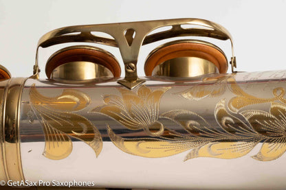 King SilverSonic Tenor With Full Pearls 1952 Relacquered Nice Shape! 328630